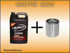Harley Rev Tech Öl 20W50 + Filter für HD